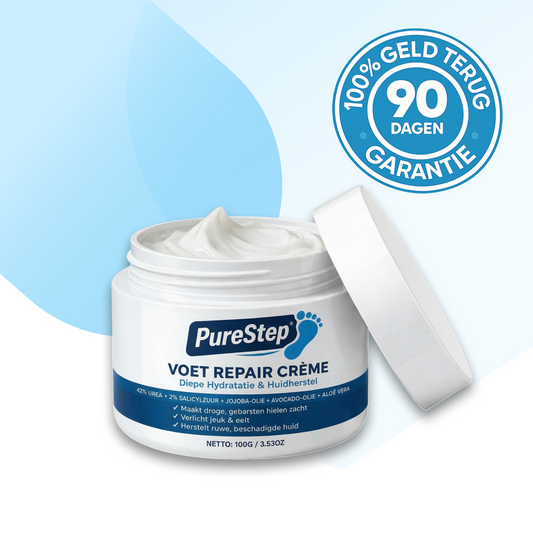 PureStep® Voet Repair Crème – Diepe Hydratatie & Herstel van de Huid
